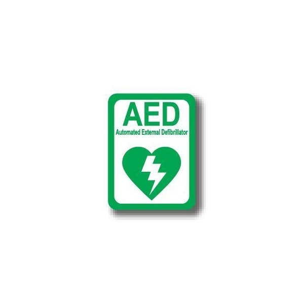 Ergomat 30in x 21in RECTANGLE SIGNS - AED DSV-SIGN 630 #2289 -UEN - main